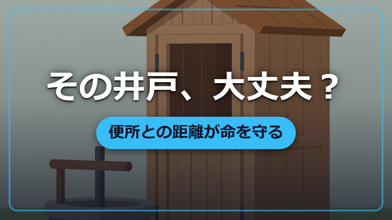 【異世界転生】その井戸、便所のせいで死の水かもしれない