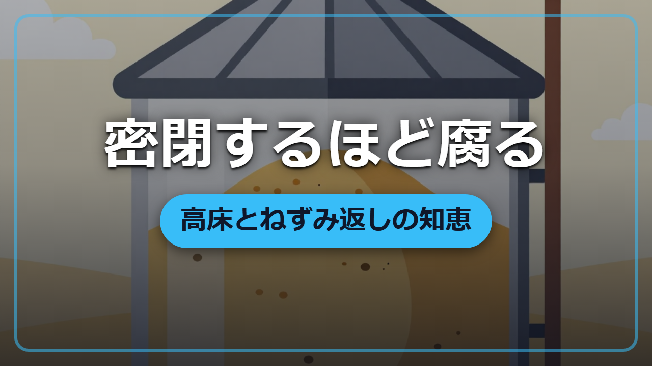 【異世界転生】密閉した倉庫ほど、穀物が腐ります