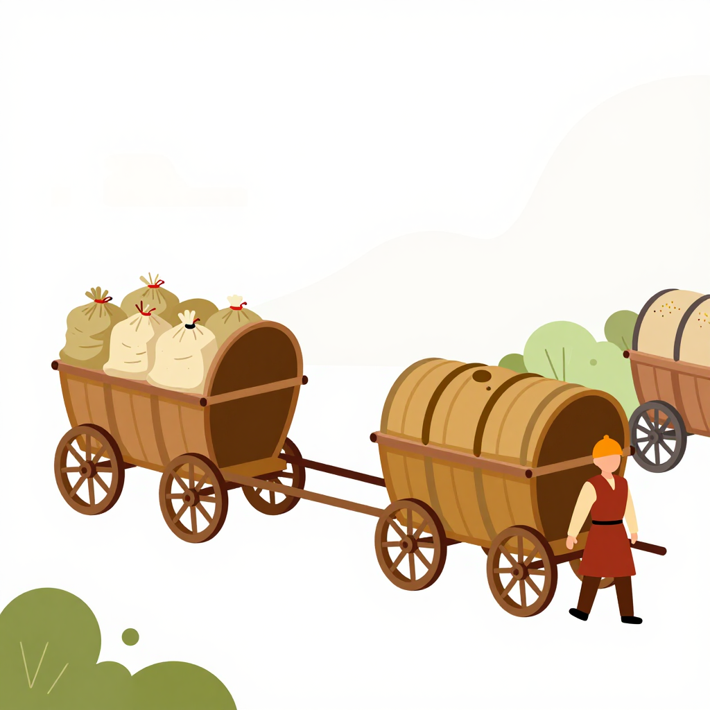 商人と領主が使う保存食