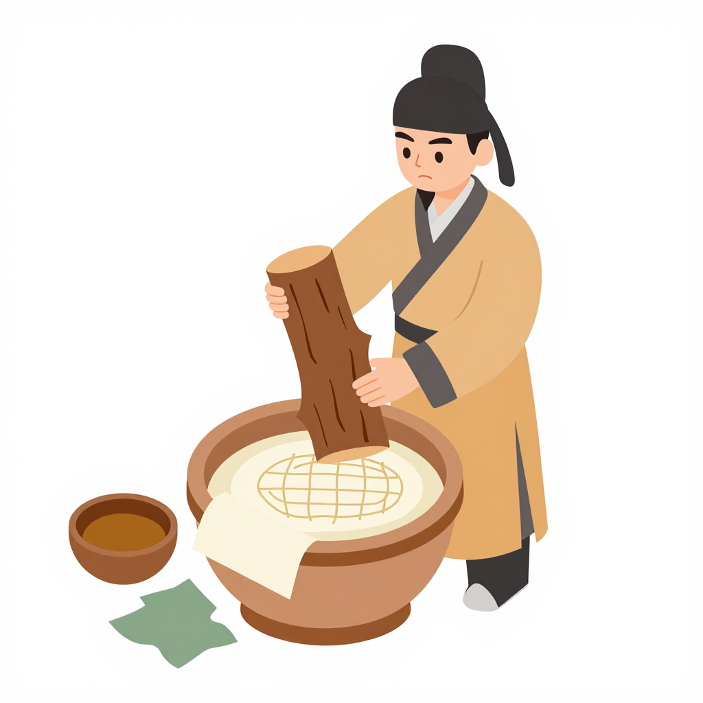 蔡倫、何でも繊維にする