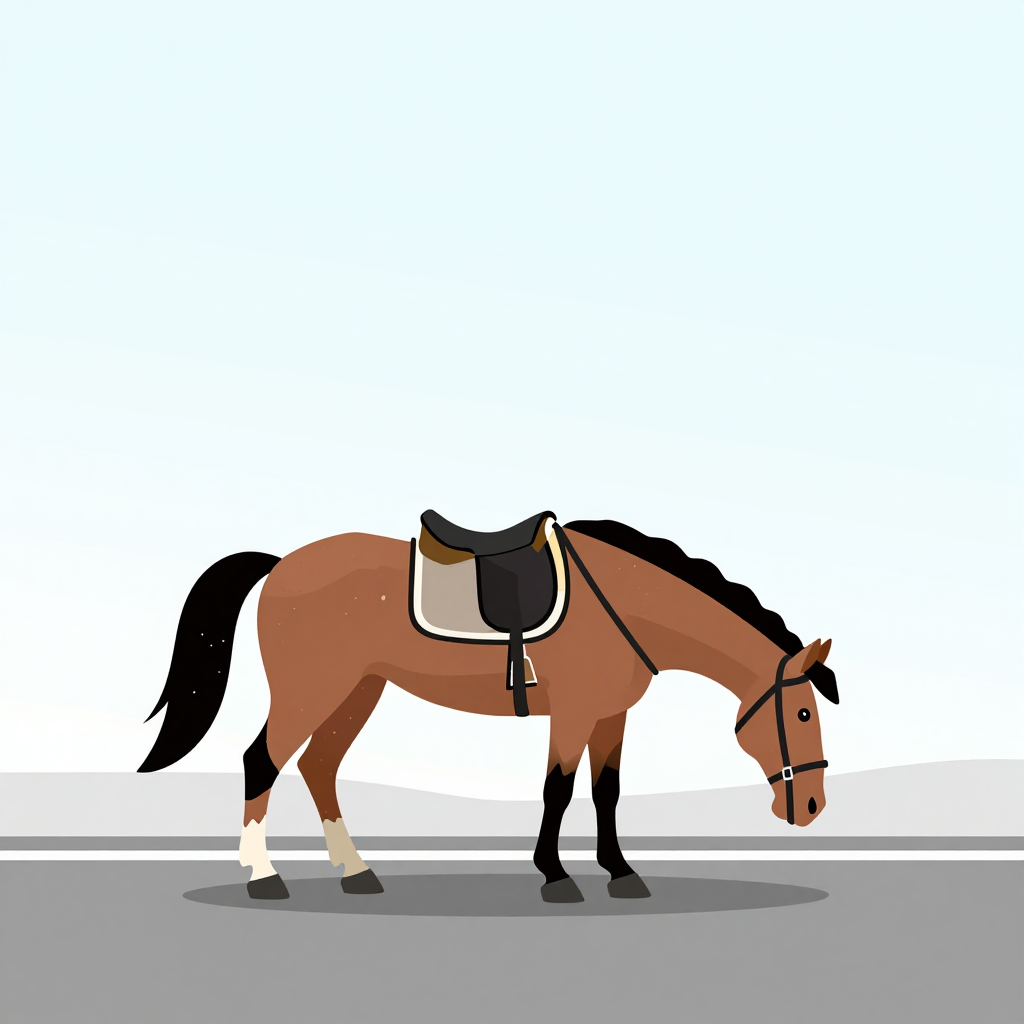 一頭の馬では続かない