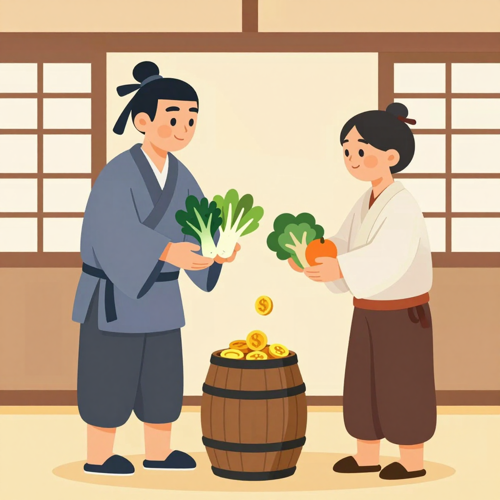 大家の副収入にもなった経済の仕組み
