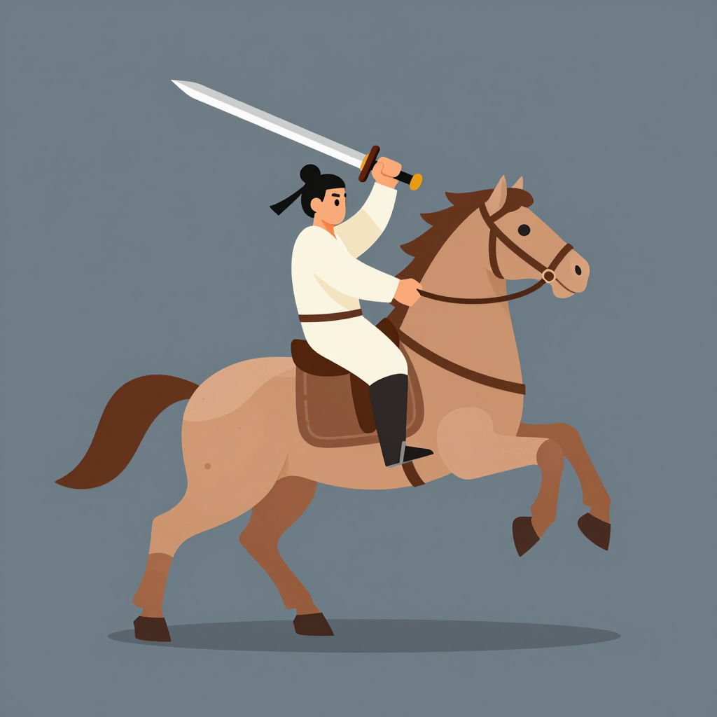 問題提起:鐙以前の馬上戦
